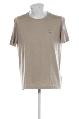 Pánské tričko  Calvin Klein Jeans, Velikost XL, Barva Béžová, Cena  999,00 Kč, #137463537