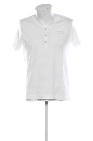 Herren Shirt Bershka, Größe M, Farbe Weiß, Preis 12,00 €, #137465625