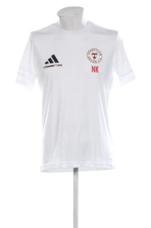 Herren Shirt Adidas, Größe M, Farbe Weiß, Preis 22,00 €, #137468005