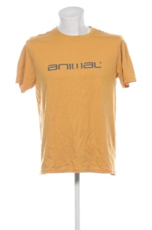 Męski T-shirt Animal, Rozmiar M, Kolor Żółty, Cena 59,68 zł, #137497378