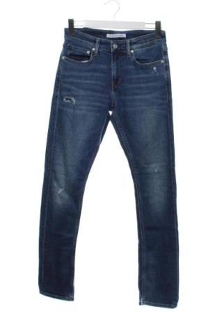 Męskie jeansy Calvin Klein, Rozmiar S, Kolor Niebieski, Cena 143,94 zł, #137477914