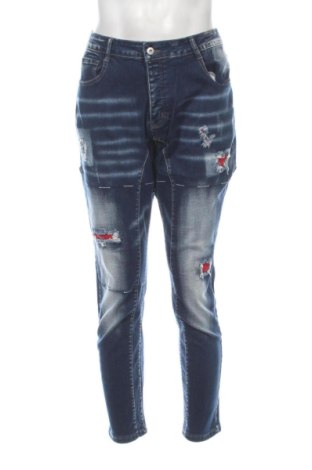 Blugi de bărbați Unbranded, Mărime XXL, Culoare Albastru, Preț 89,23 Lei, #137480954