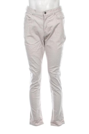 Мъжки дънки H&M, Размер L, Цвят Бежов, Цена 15,00 €, #137439069
