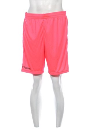 Мъжки къс панталон Hummel, Размер L, Цвят Розов, Цена 9,21 €, #137434529
