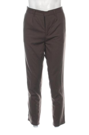 Męskie spodnie Pull&Bear, Rozmiar L, Kolor Brązowy, Cena 53,23 zł, #137454579