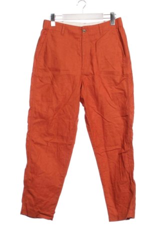 Męskie spodnie Uniqlo, Rozmiar XS, Kolor Pomarańczowy, Cena 66,94 zł, #137483567