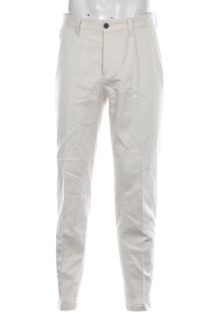 Męskie spodnie Massimo Dutti, Rozmiar L, Kolor ecru, Cena 139,53 zł, #137487720