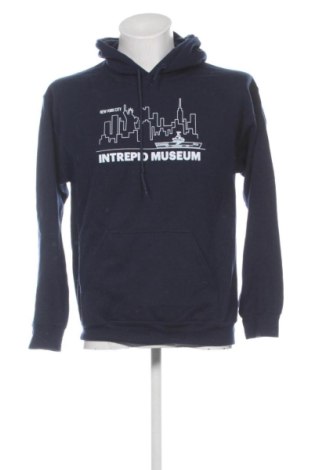 Herren Fleece Sweatshirt  Gildan, Größe M, Farbe Blau, Preis 12,00 €, #137471062