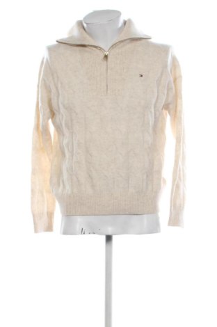 Pulover de femei Tommy Hilfiger, Mărime M, Culoare Ecru, Preț 569,99 Lei, #137432096
