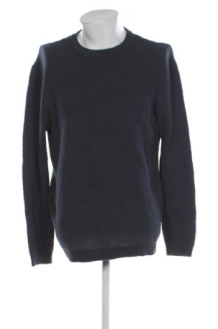 Мъжки пуловер Pull&Bear, Размер L, Цвят Син, Цена 8,00 €, #137471072