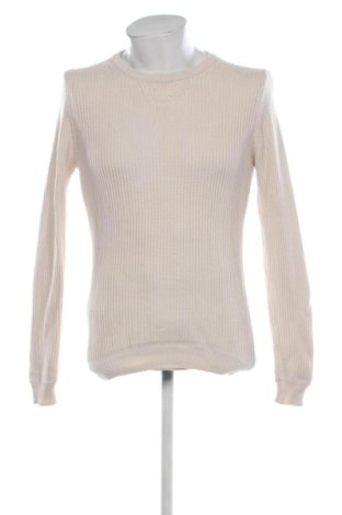 Мъжки пуловер Zara, Размер M, Цвят Екрю, Цена 18,75 €, #137443579