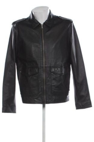Pánska kožená bunda  Jack & Jones, Veľkosť XL, Farba Čierna, Cena  78,00 €, #137476283