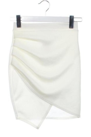 Spódnica Boohoo, Rozmiar XS, Kolor ecru, Cena 38,27 zł, #137455397
