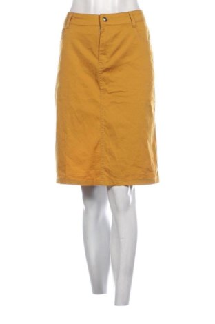 Fustă Flora, Mărime XL, Culoare Galben, Preț 52,49 Lei, #137468227