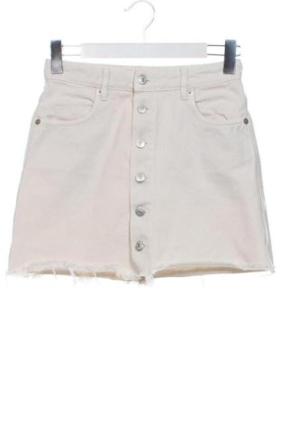 Fustă Zara, Mărime S, Culoare Ecru, Preț 78,74 Lei, #137478037