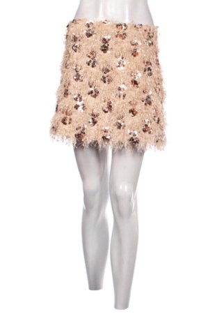 Fustă Zara, Mărime M, Culoare Auriu, Preț 52,49 Lei, #137491077