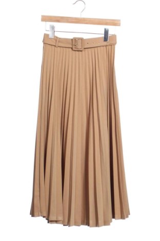 Spódnica Zara, Rozmiar XS, Kolor Beżowy, Cena 76,20 zł, #137475111