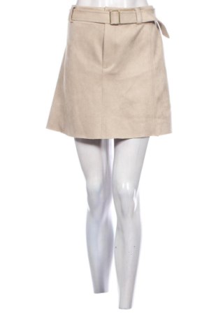 Fustă Zara, Mărime L, Culoare Bej, Preț 47,00 Lei, #137491771