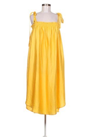 Sukienka H&M, Rozmiar L, Kolor Żółty, Cena 122,77 zł, #137468069