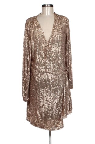 Rochie George, Mărime M, Culoare Auriu, Preț 99,73 Lei, #137483560