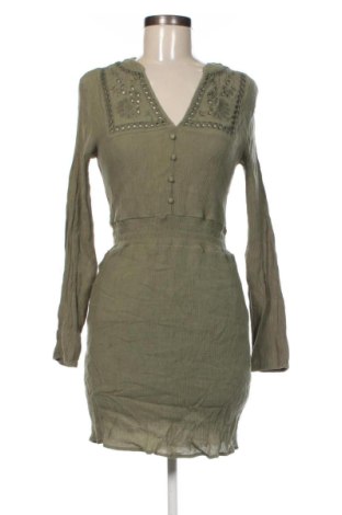Kleid Zara, Größe XS, Farbe Grün, Preis 13,99 €, #137473506