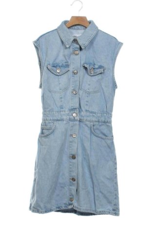 Šaty  Zara, Velikost XS, Barva Modrá, Cena  434,00 Kč, #137485225