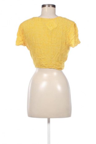 Γυναικεία μπλούζα Bershka, Μέγεθος L, Χρώμα Κίτρινο, Τιμή 1,99 €