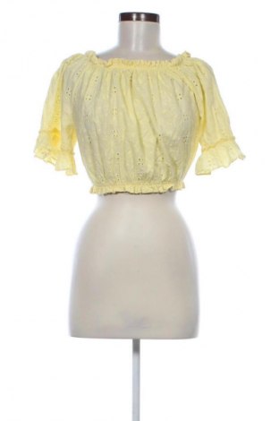 Дамска блуза Fb Sister, Размер XS, Цвят Жълт, Цена 2,04 €