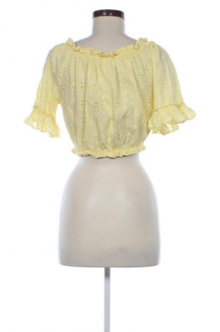 Дамска блуза Fb Sister, Размер XS, Цвят Жълт, Цена 2,04 €