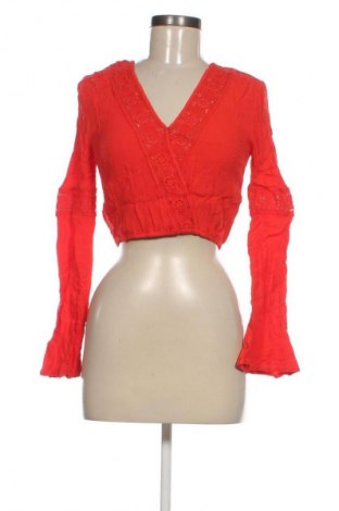 Dámská halenka Forever 21, Velikost S, Barva Červená, Cena  49,00 Kč