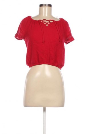 Γυναικεία μπλούζα Hollister, Μέγεθος XS, Χρώμα Κόκκινο, Τιμή 1,99 €