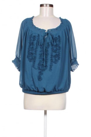 Bluzka damska Izabel London, Rozmiar M, Kolor Niebieski, Cena 22,47 zł
