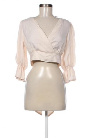 Γυναικεία μπλούζα SHEIN, Μέγεθος L, Χρώμα  Μπέζ, Τιμή 2,99 €