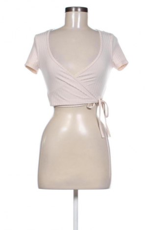 Bluză de femei SHEIN, Mărime XS, Culoare Bej, Preț 7,99 Lei