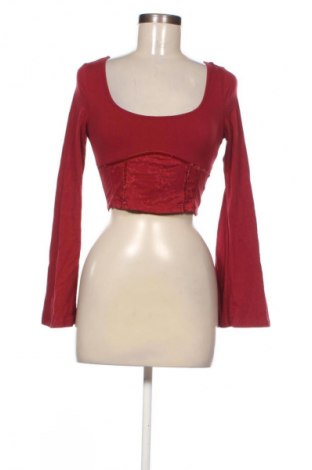 Bluzka damska SHEIN, Rozmiar XS, Kolor Czerwony, Cena 22,47 zł