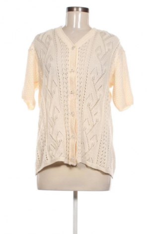 Γυναικεία ζακέτα Unbranded, Μέγεθος XL, Χρώμα Εκρού, Τιμή 1,99 €