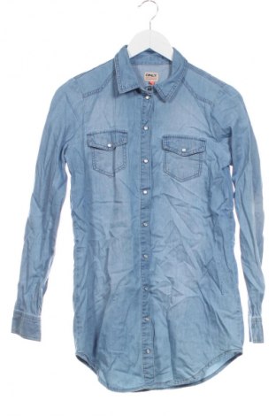 Damenbluse ONLY, Größe XS, Farbe Blau, Preis 2,99 €