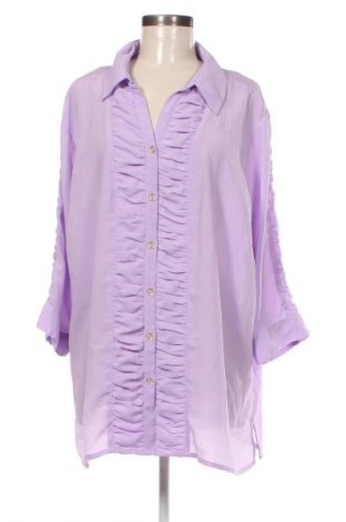 Дамска риза Unbranded, Размер 3XL, Цвят Лилав, Цена 7,66 €
