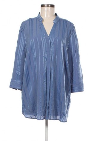 Γυναικείο πουκάμισο Zizzi, Μέγεθος M, Χρώμα Μπλέ, Τιμή 2,99 €
