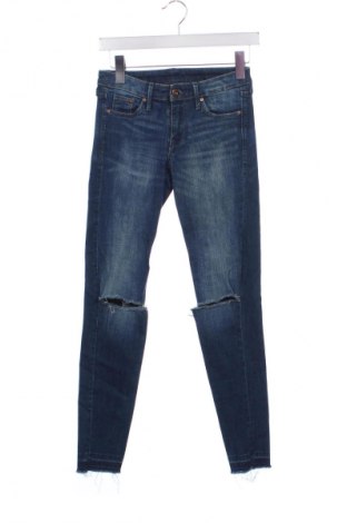 Damskie jeansy H&M, Rozmiar S, Kolor Niebieski, Cena 21,99 zł