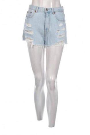 Дамски къс панталон Pull&Bear, Размер S, Цвят Син, Цена 18,46 €