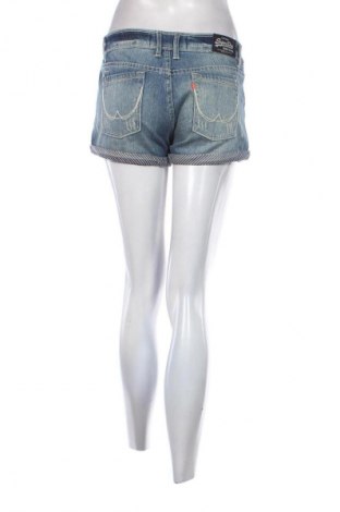 Női rövidnadrág Superdry, Méret L, Szín Kék, Ár 3 071 Ft