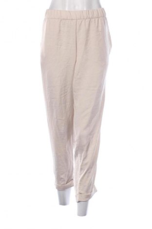 Dámské kalhoty  H&M, Velikost L, Barva Béžová, Cena  169,00 Kč