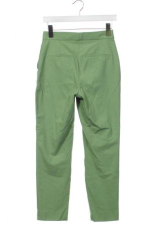 Дамски панталон Zara, Размер S, Цвят Зелен, Цена 10,73 €