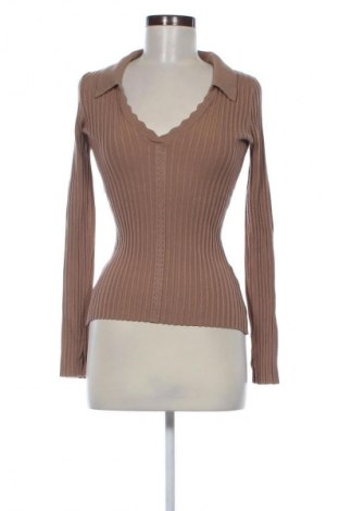 Γυναικείο πουλόβερ Orsay, Μέγεθος M, Χρώμα Καφέ, Τιμή 6,99 €