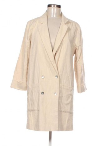 Damski żakiet Sinsay, Rozmiar M, Kolor ecru, Cena 26,99 zł