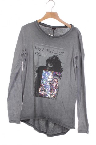 Детска блуза S.Oliver, Размер 12-13y/ 158-164 см, Цвят Сив, Цена 3,06 €