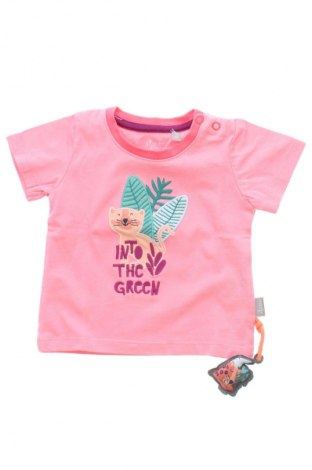 Dziecięcy T-shirt Sigikid, Rozmiar 2-3m/ 56-62 cm, Kolor Różowy, Cena 6,99 zł