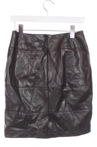 Kožená sukně  S.Oliver, Velikost XS, Barva Hnědá, Cena  49,00 Kč