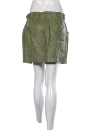 Kožená sukňa  Zara, Veľkosť S, Farba Zelená, Cena  3,95 €